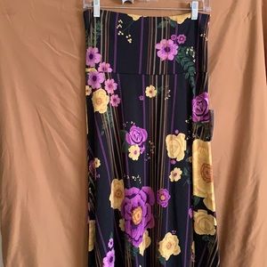 Lula Roe Maxi skirt Small